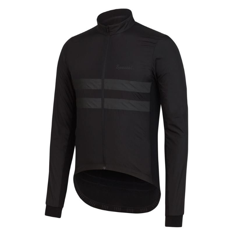 

SPEXCEL 2020 Spring NEW Design pro team Wind cycling jersey long sleeve off road windbreak cycling jacket with 3 real pocket, As pic
