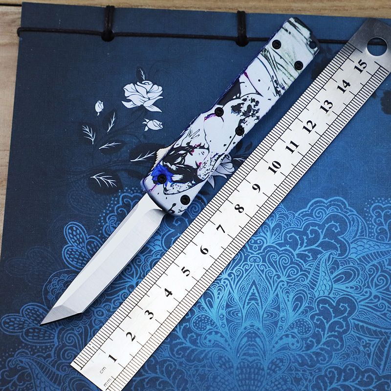 

HIght recommends mini optional hunting automatic knife folding knife survival knife