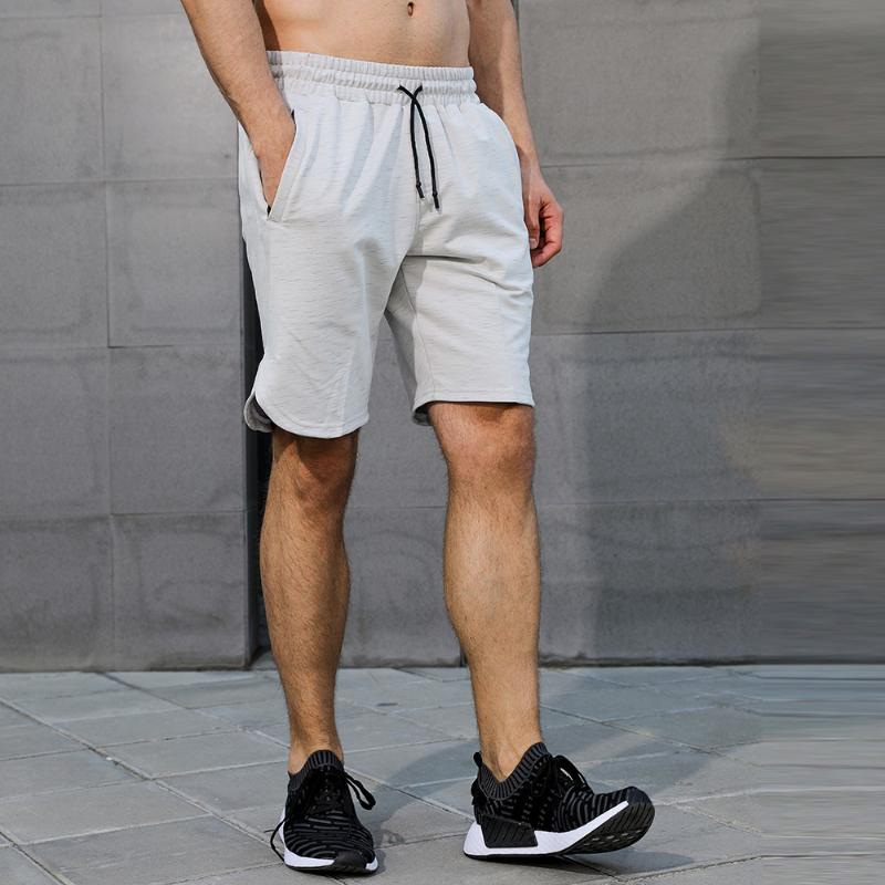 

Men Running Shorts , Drawstring Leisure Sport shorts , Fitness Athletic gym Workout Basketball, White shorts