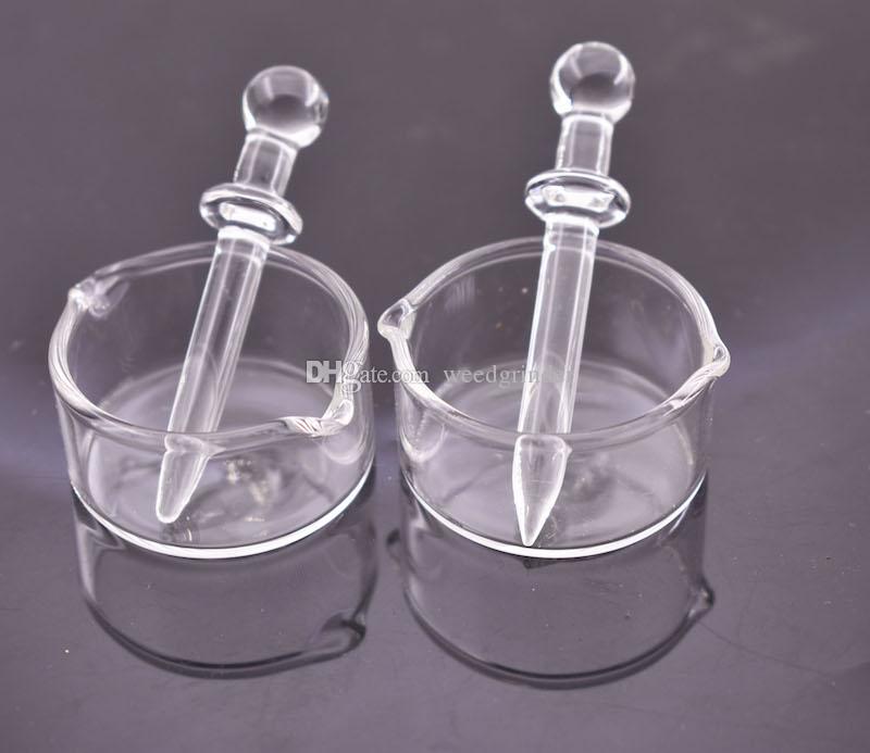 

Wholesale Wig Wag Concentrate Glass Wax Dish Oil Containers Dabber Tool Set Kit