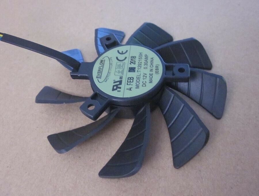 

For ZOTAC GTX 950 960 1060 Mini ITX P106-090 Graphics Card Cooling Fan T129215SH