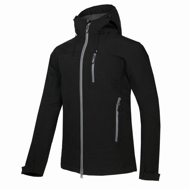 

Outdoor Jackets&Hoodies Men Winter Coat Men's Outdoorwear Mens Sports Windproof Jacket Windbreaker Softshell htzyh, Black