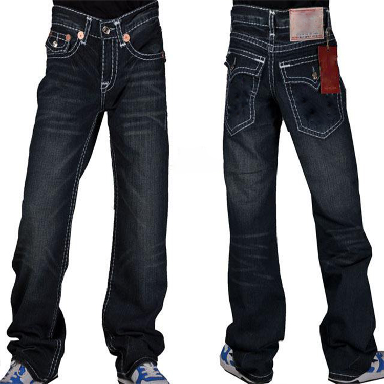 

True jeans for men Distressed Ripped Skinny Trousers fashion clothes Slim Motorcycle Moto Biker Hip Hop Denim man RELIGIONING Pants, 22