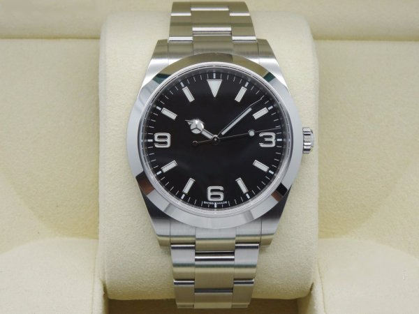 

2021 High Quality Watch GMT Explorer 39mm 2813 Movement Mechanical Automatic Black dial Date Men's Watch mens watches