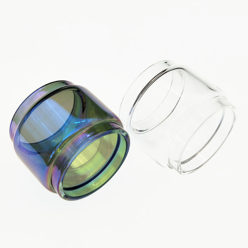 

Vape Accessories Authentic VapeSoon Replacement Bubble Glass Tube For TFV16 King Sub Ohm Tank 9ML Tank Rainbow Clear Color