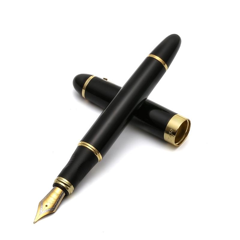 

Fountain pen Medium nib ink pens for writing business gift Stationery Caneta tinteiro Office student school supplies F293, Red