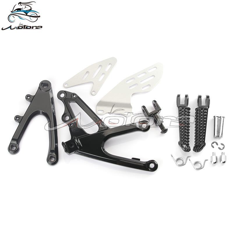 

Front footpegs Foot pegs Footrest Pedals Bracket Footrest For YZF R1 YZFR1 2007-2008 2007 2008 07-08 07 08 Motorcycle