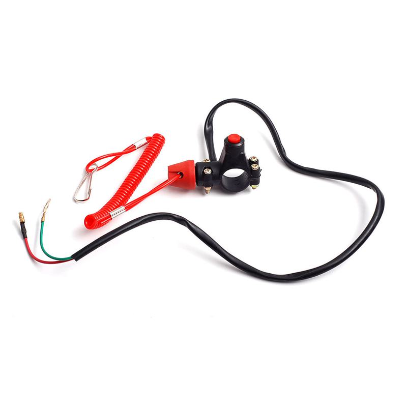 

Emergency Kill Stop Outboard Engine Switch Push Button Motorcycle Dirt Pit