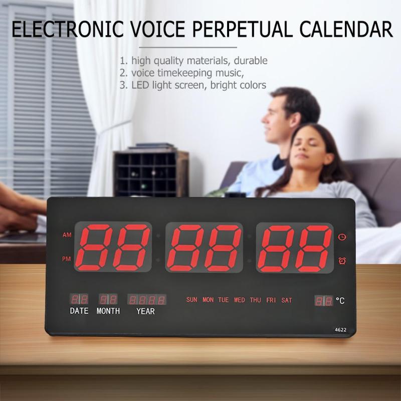 Wholesale Electronic Desk Calendar Clock Buy Cheap Electronic