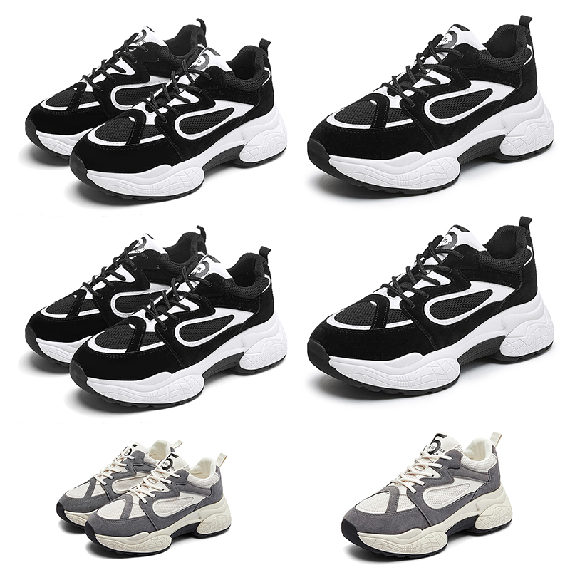 

casual trainers for women running shoes triple white black grey mesh comfortable breathable sports designer sneakers size 35-40, B1
