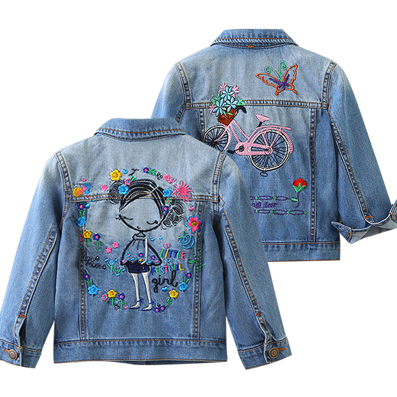denim jacket with sequin sleeves