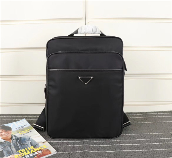 

2021 Neo-classical fashion 0818 size 35cm 27cm 10cm retro style luxury canvas leather backpack designer highest quality backpack, Black