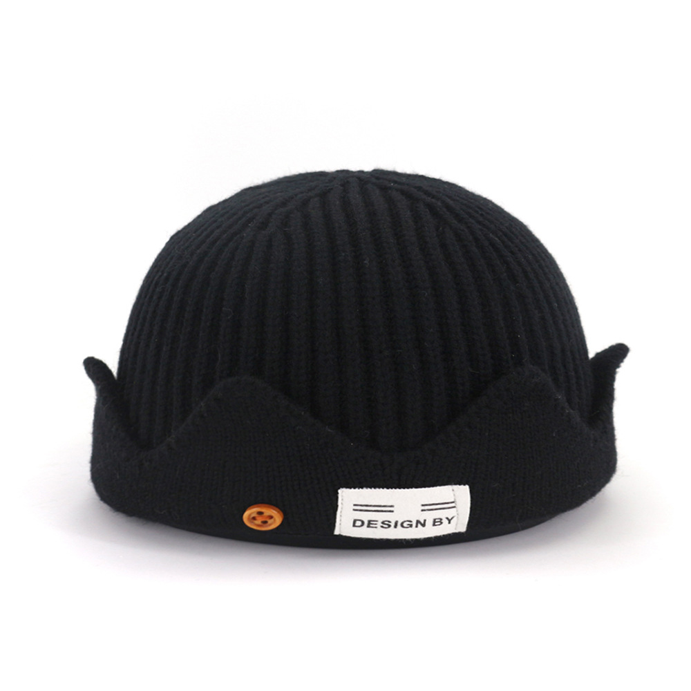 

RED RIVER VALLEY Actor Paul Same Style Knitted Caps Men Women Cotton Blends Warm Soft Beanies Casual Skull Cap Autumn Winter, Black