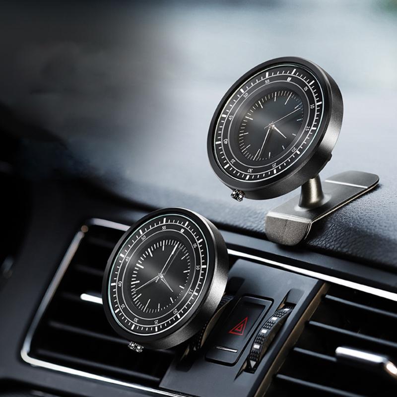 

Two Styles Car Dashboard Air Outlet Phone Holder Auto Clock Adjustable Universal Cell Phone Bracket Car Accessories