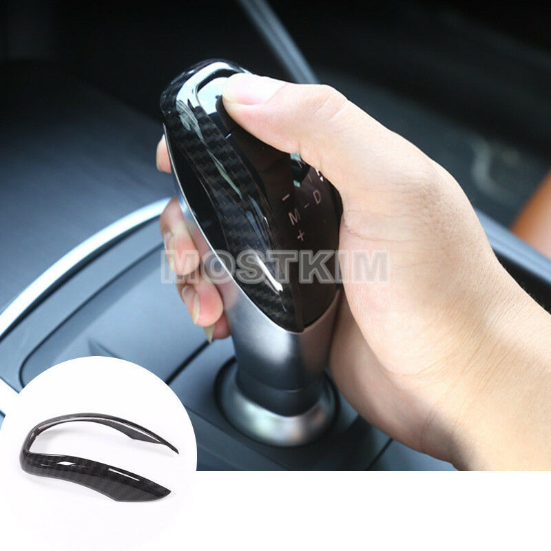 

Carbon Fiber Style Gear Stick Sequins Trim Cover For Alfa Romeo Giulia 2017-2019