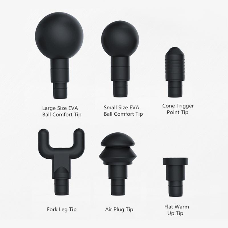 

Massage Gun Heads Percussive Vibration Recovery Muscle Massager accessories Suitable for all parts of the body TSLM1