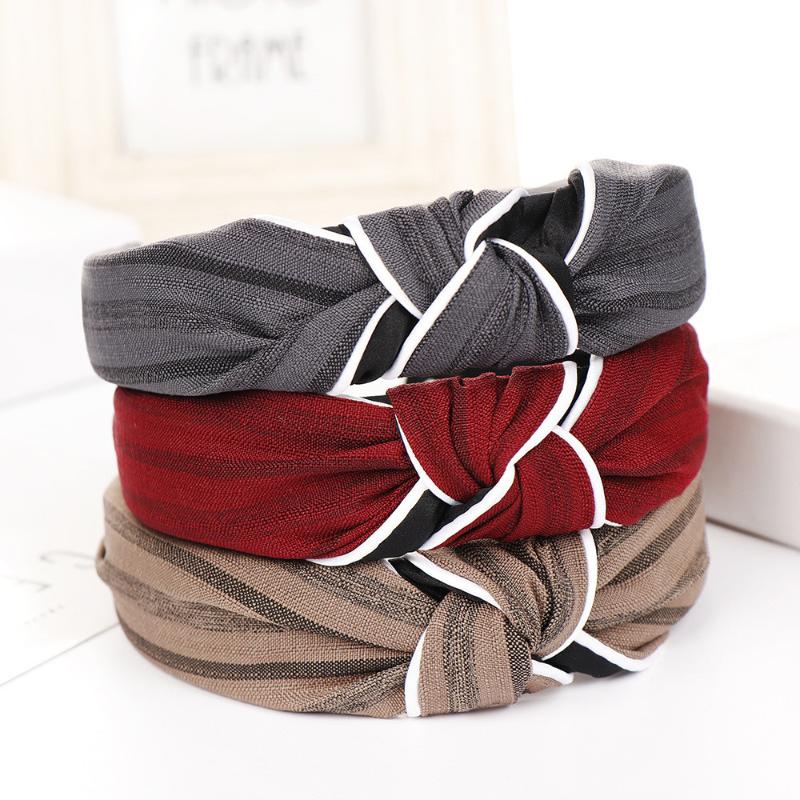 

Fashion Bow Knot Hairband Women Hair Head Hoop Simple Sweet Girls Hair Headband Fashion New Style Children Kids Accessories