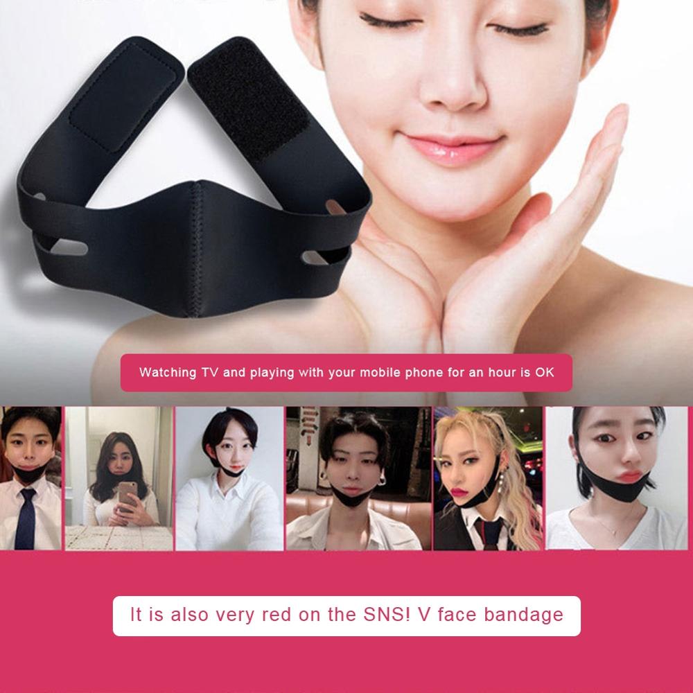 

Face Slim V-Line Lift Up Mask Cheek Chin Neck/Facial Slimming Thin Strap Bandage Relaxation Anti-Wrinkle Facial Belt EKN98