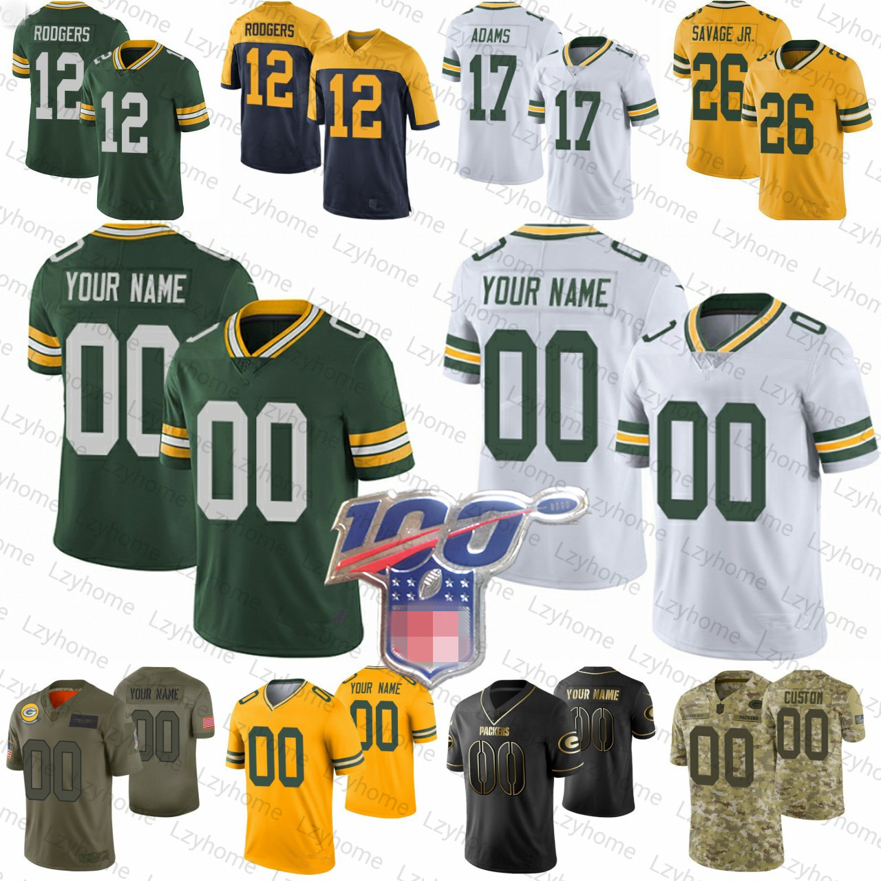 custom packers jersey cheap
