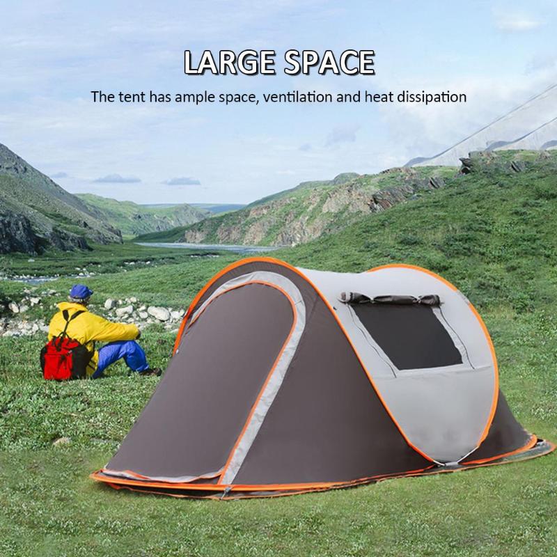

Sea Sun Shelters Camping Tent Up Tent Polyester Durable UV Protection Water Beach Comfortable Outdoor Summer Travel
