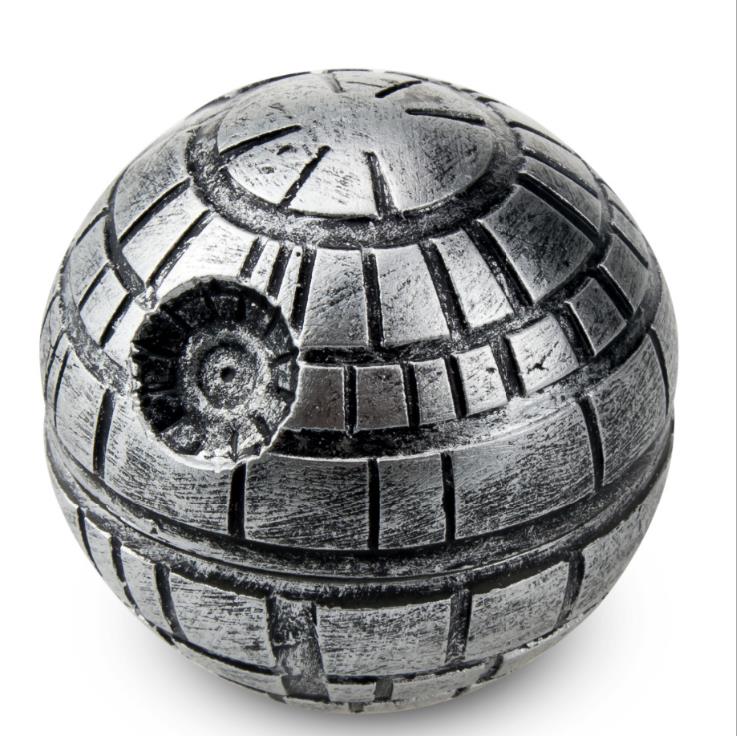 

Three-Layer Zinc Alloy Metal Smoke Grinder Spherical Smoke Crusher