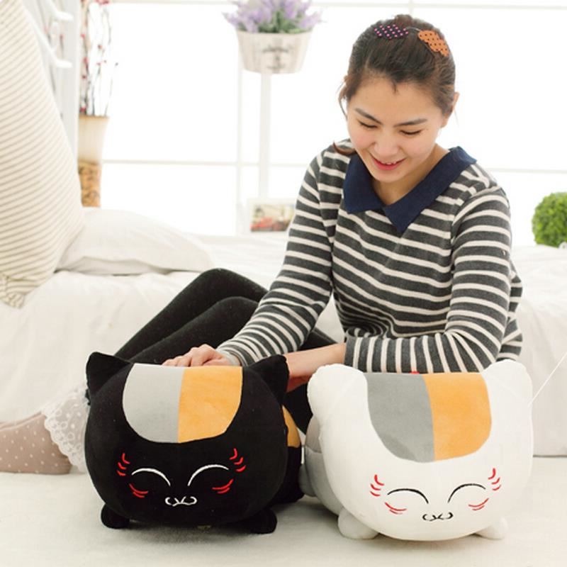 

23cm Plush Toys Natsume's Book of Friends Japanese Anime Natsume Yuujinchou Nyanko Sensei Cat Action Figure Model Child kids Toy