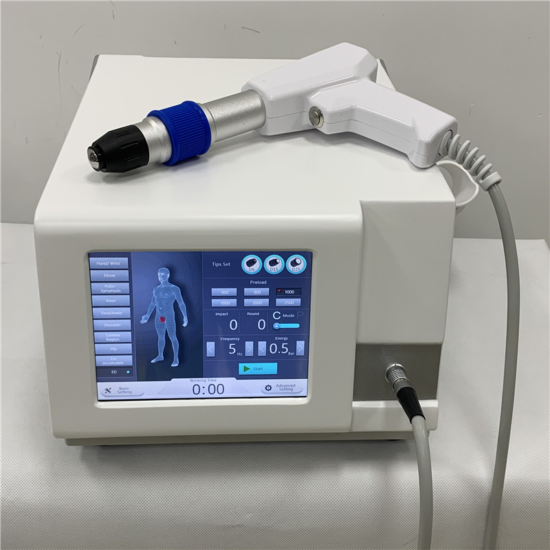 

Radial extracorporeal shock wave therapy by air pressur with 6BAR/ortable Othopaedics Shock Wave Therapy Equipment