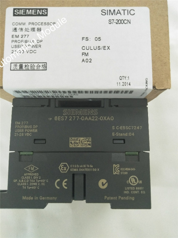 

1 PC New 6ES7277-0AA22-0XA0 SIMATIC S7-200 PROFIBUS DP Slave module 6ES7 277-0AA22-0XA0 1Y warranty worldwide shipping