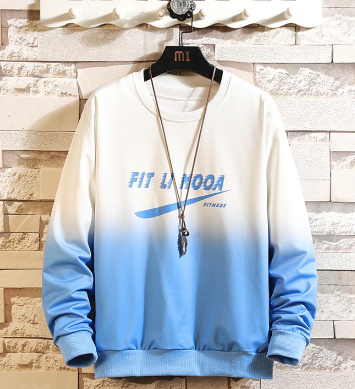 

Wholesale Fashion Mens Designer Hoodies Street Hip Hop High Quality Slim Fit Men Luxury Pullover Mens Designer Sweaters Size M-5XL, Blue