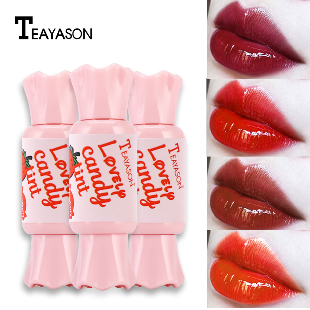 

6pcs/set moisturizing lip gloss candy apperance sexy red nude brown cream waterproof long lasting mirror lip tint AM093, Army green