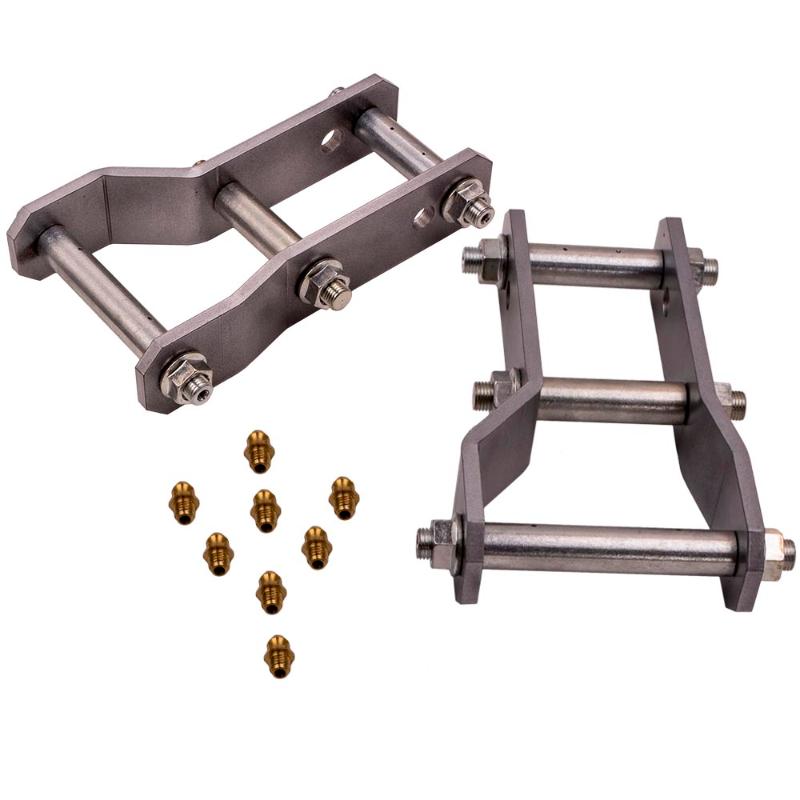 

2pcs Extended Rear Shackles Shackle For Ranger BT50 2 Inch 45-48 mm