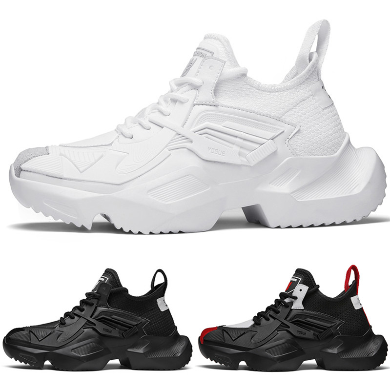 

High quality Platform cool sneaker type3 soft white black red shop01 cushion young MEN boy Running Shoes Designer trainers Sports Sneakers, Color#2