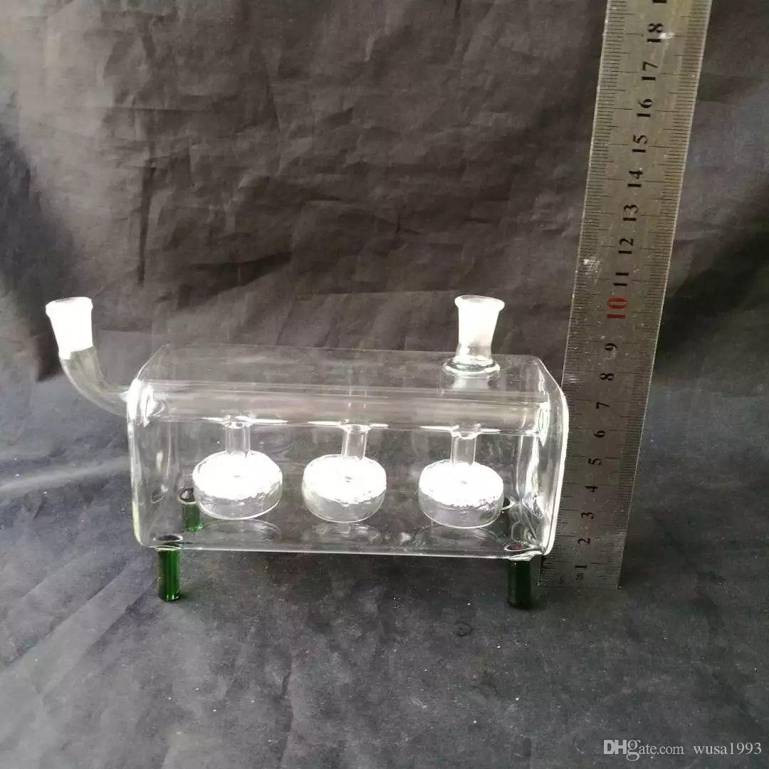 

Horizontal pipe water pipe Wholesale Glass bongs Oil Burner Glass Water Pipes Oil Rigs Smoking Free