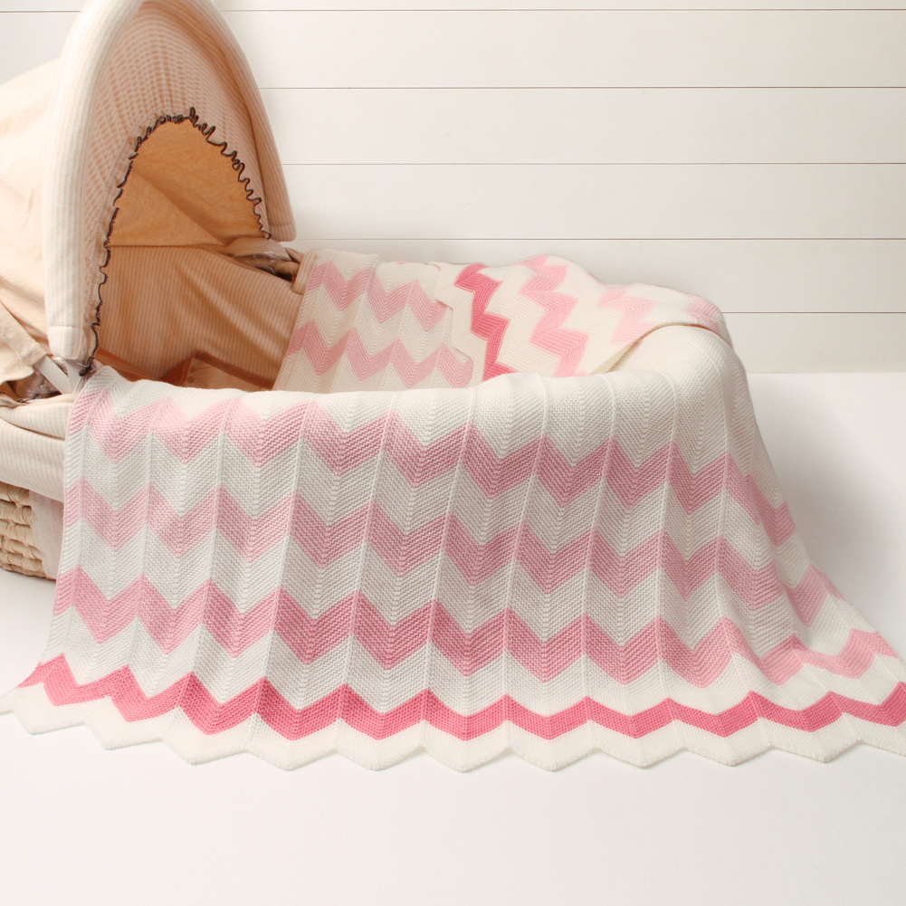 

102*76cm new baby infant knitted basket blanket for summer Air Conditioning Toddler Bedding Quilt Newborn Super Soft Swaddles Wrap Blankets