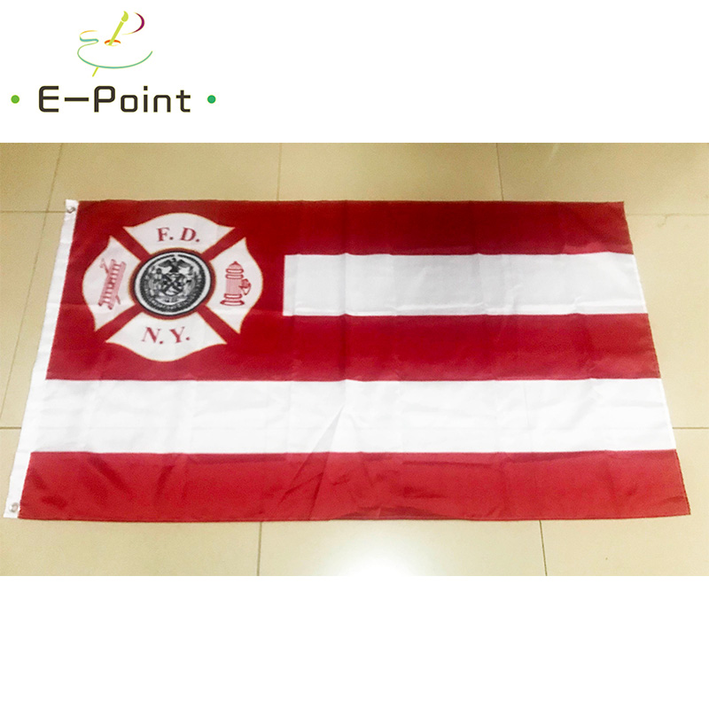 

New York City Fire Department FDNY Flag 3*5ft (90cm*150cm) Polyester flag Banner decoration flying home & garden flag Festive gifts