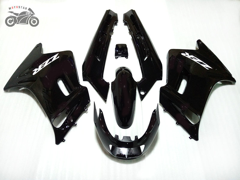 

Customize Motorcycle fairings set for Kawasaki ZZR250 1990-2007 all dark body repair Chinese fairing kits ZZR 250 90-07 ZZR-250, Same as the picture
