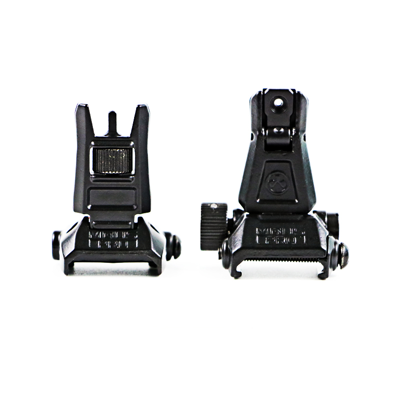 

Front Rear Folding Sights kits Y Mil hunting toys airsoft tactical sights foldable Iron sight
