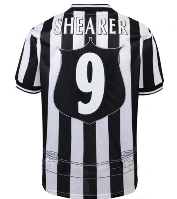 

Retro 97 99 SHEARER 9 soccer jerseys castle BARNES 10 SPEED 11 GILLESPIE 1997 1999 home Classic Vintage Football Shirt calcio MEN, Black;yellow