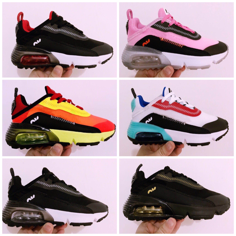 

Sneakers Shoes classic 2020 boy girl kids children Running Shoes Black Red White Sports Trainer Cushion Surface Breathable Sports Shoes, Color 2