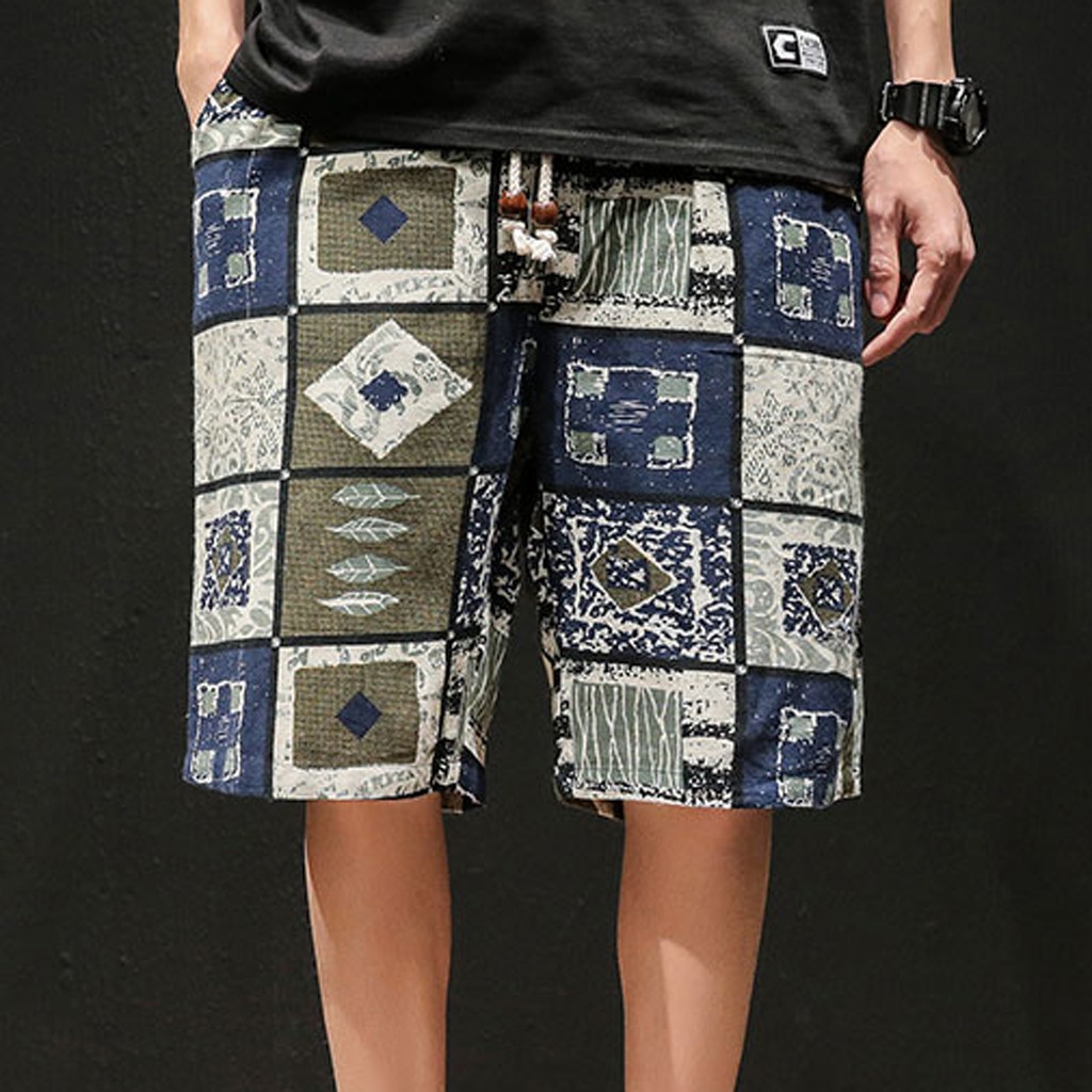 

Standard Fashion Men's Strapped Big Size Beach Fit Sport Quick Dry Casual Shorts Pants high quality 2019 new Summer W415, Black