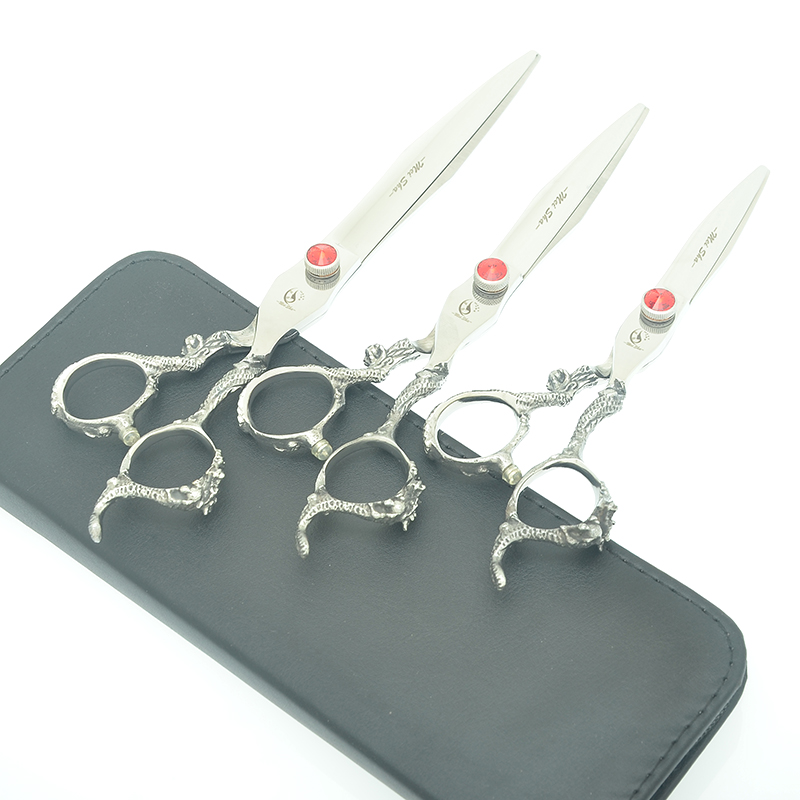 

Meisha 6.0"/7.0"/8.0" Professional Human Hair Cutting Scissors Japan 440c Hairdressing Tools Dog Cutting Grooming Shears HA0479