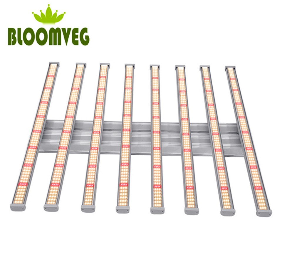 

2021 640W 8BAR Led plant lights dimming device Full spectrum 600w 8bars Samsung grow light with LM281B 3000K 3500k 660nm Chips and