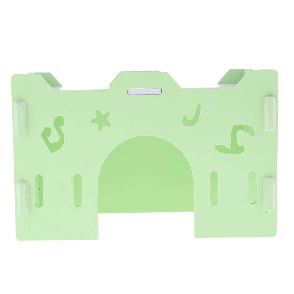 

natural hamster hideout wooden hut play house, small