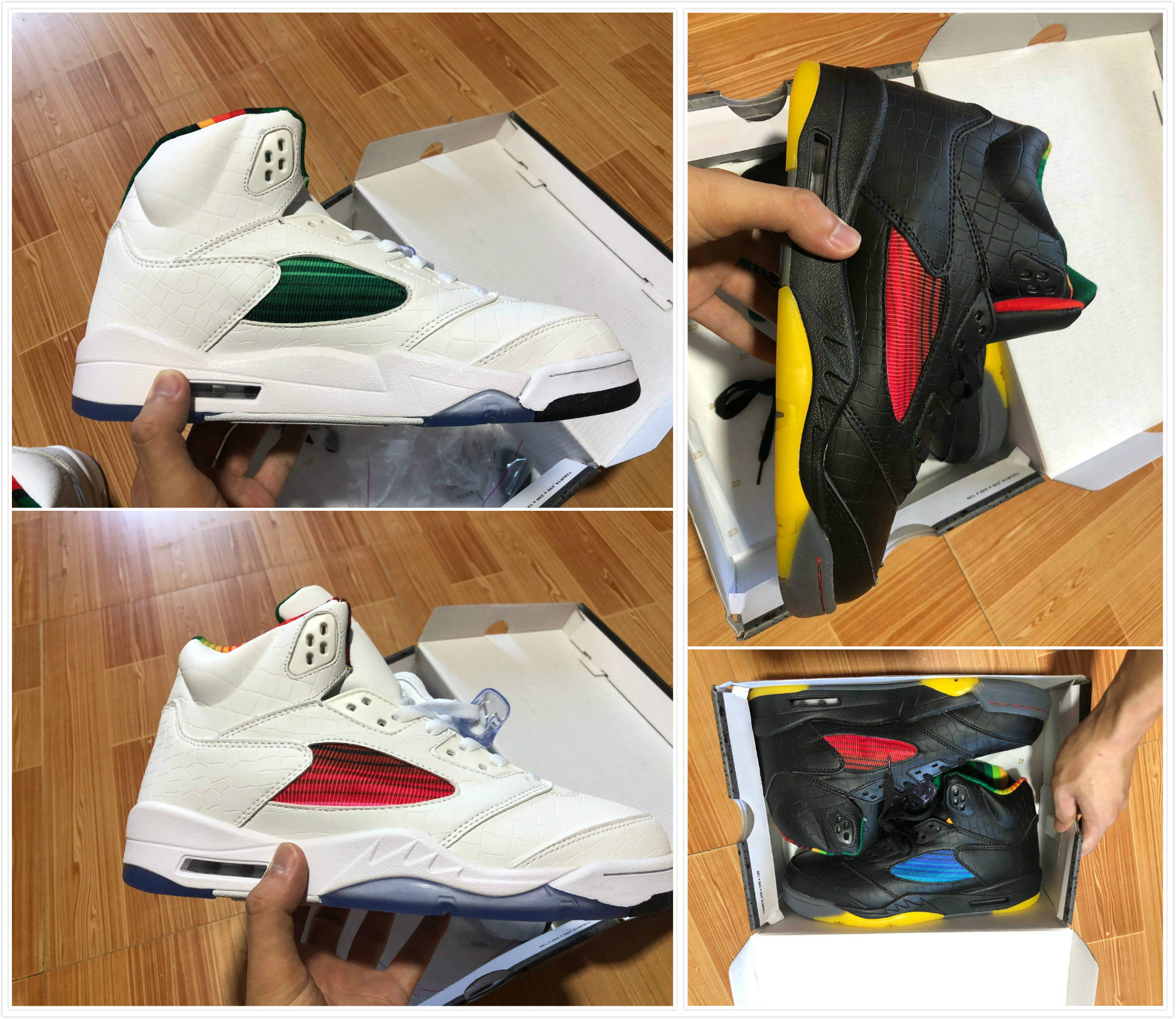 

with Box 2020 Mens Basketball Shoes Sneakers White Black Red Greem Blue for Men Sports Shoes Trainers