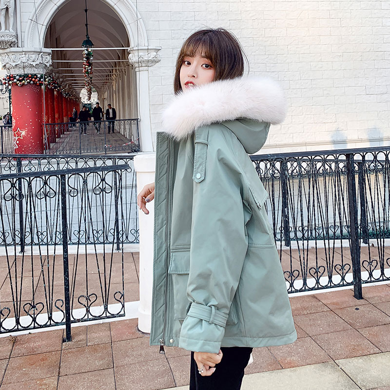 

Female Jacket Women' Clothing 2020 Winter Jacket Women Warm Parka Korean Style Coats Fashion Ropa De Mujer TM1918RE Pph721, Green