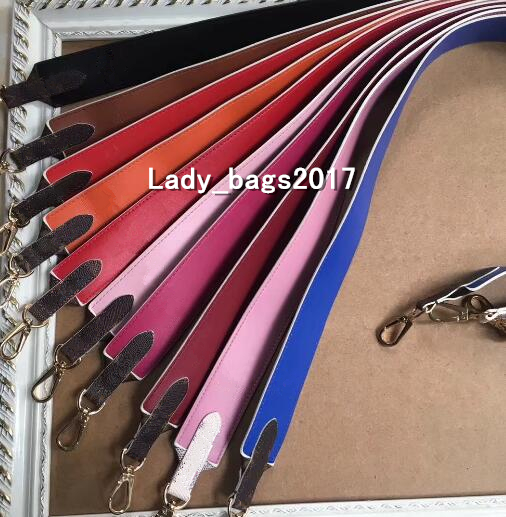 

Classic Strap 10 color 90cm Women Men Bags Crossbody Shoulder Bag Luxury Designers Strap Brown Flower Leather Messenger Bag J02288