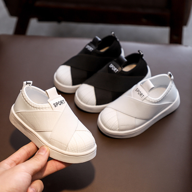 superstar slip on Or enfant