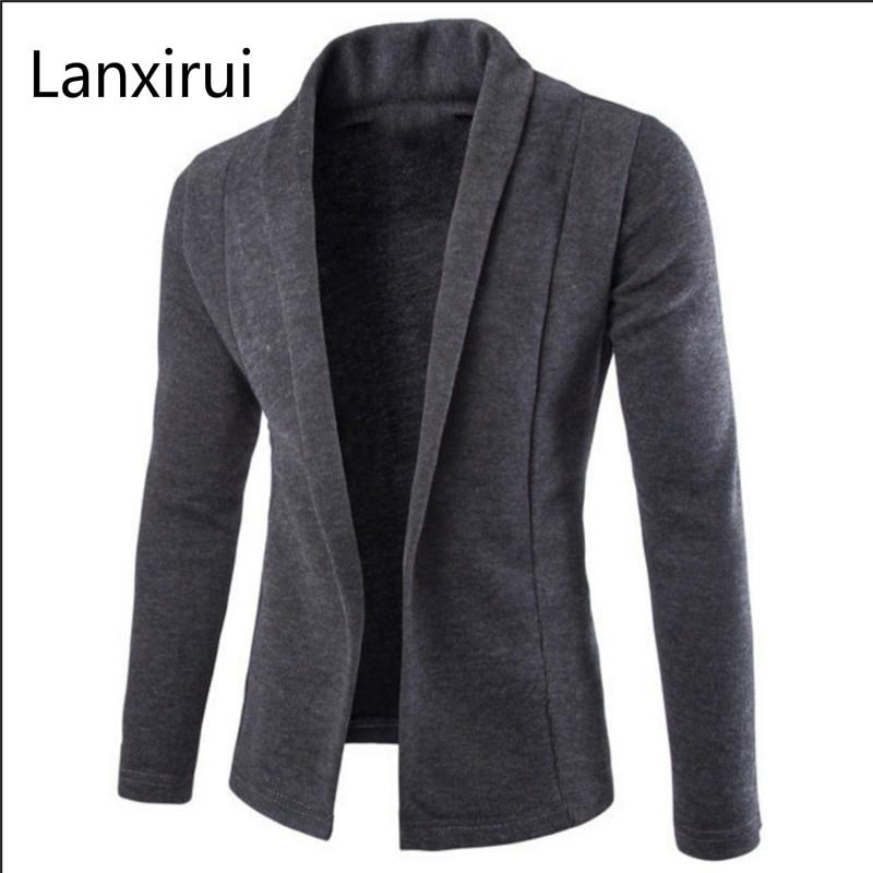 

New Autumn Casual Blazers Men Fashion Thin Jacket Linen And Cotton Coats Male Suits Brand Clothing Sudaderas Mujer, As photo shows