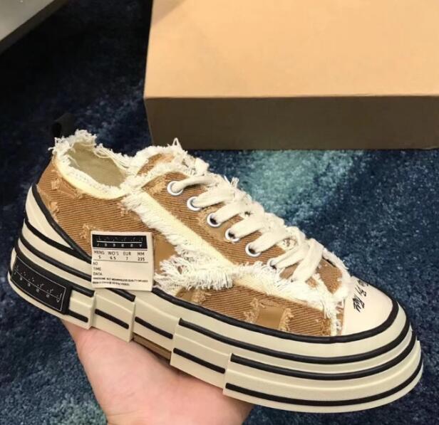 

Casual Shoes XVessel G.O.P. Lows Canvas Shoes Mens Women TOP Quality Fashion Designer Vessel Tripe S Piece by Piece Speed shoes er74