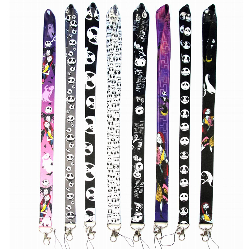 

Cartoon Anime ghost head lanyards devil head key Chain Neck Strap Keys Camera ID Card CellPhone strings